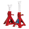 Auto Rise Ratchet Axle Stands (Pair) 3 Tonne Capacity per Stand AAS3000