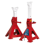 Auto Rise Ratchet Axle Stands (Pair) 3 Tonne Capacity per Stand AAS3000