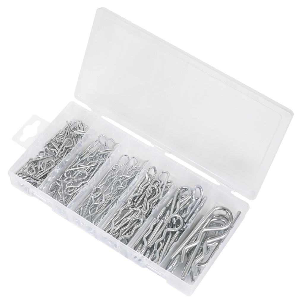 R-Clip Assortment 150pc AB002RC