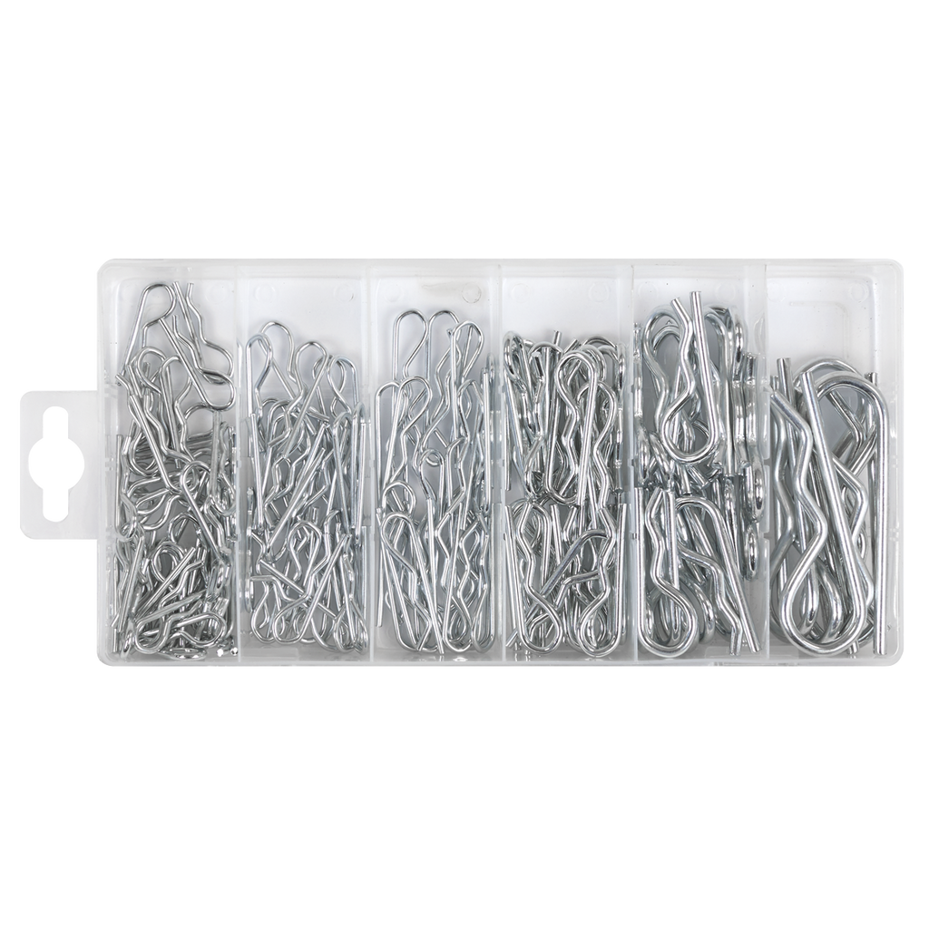 R-Clip Assortment 150pc AB002RC