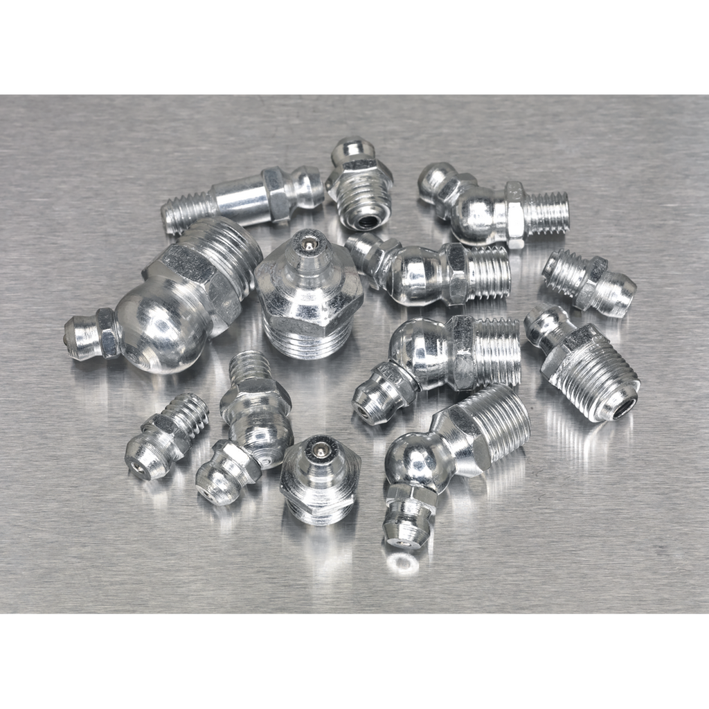 Metric/BSP/UNF Grease Nipple Assortment 130pc AB009GN