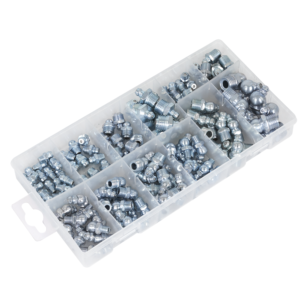 Metric/BSP/UNF Grease Nipple Assortment 130pc AB009GN