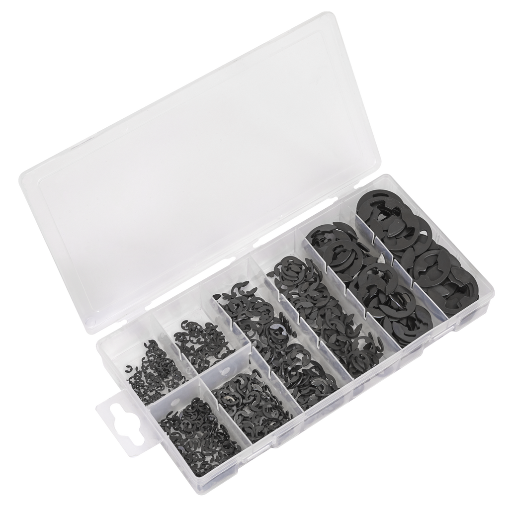 E-Clip Retainer Assortment 800pc AB012ER