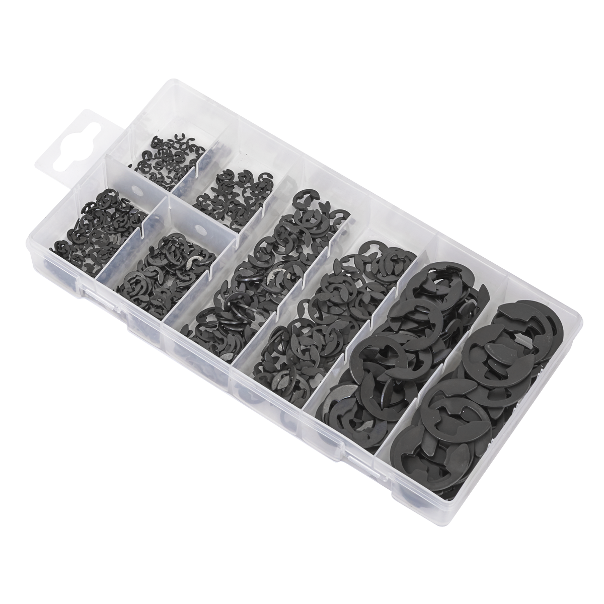 E-Clip Retainer Assortment 800pc AB012ER