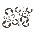E-Clip Retainer Assortment 800pc AB012ER