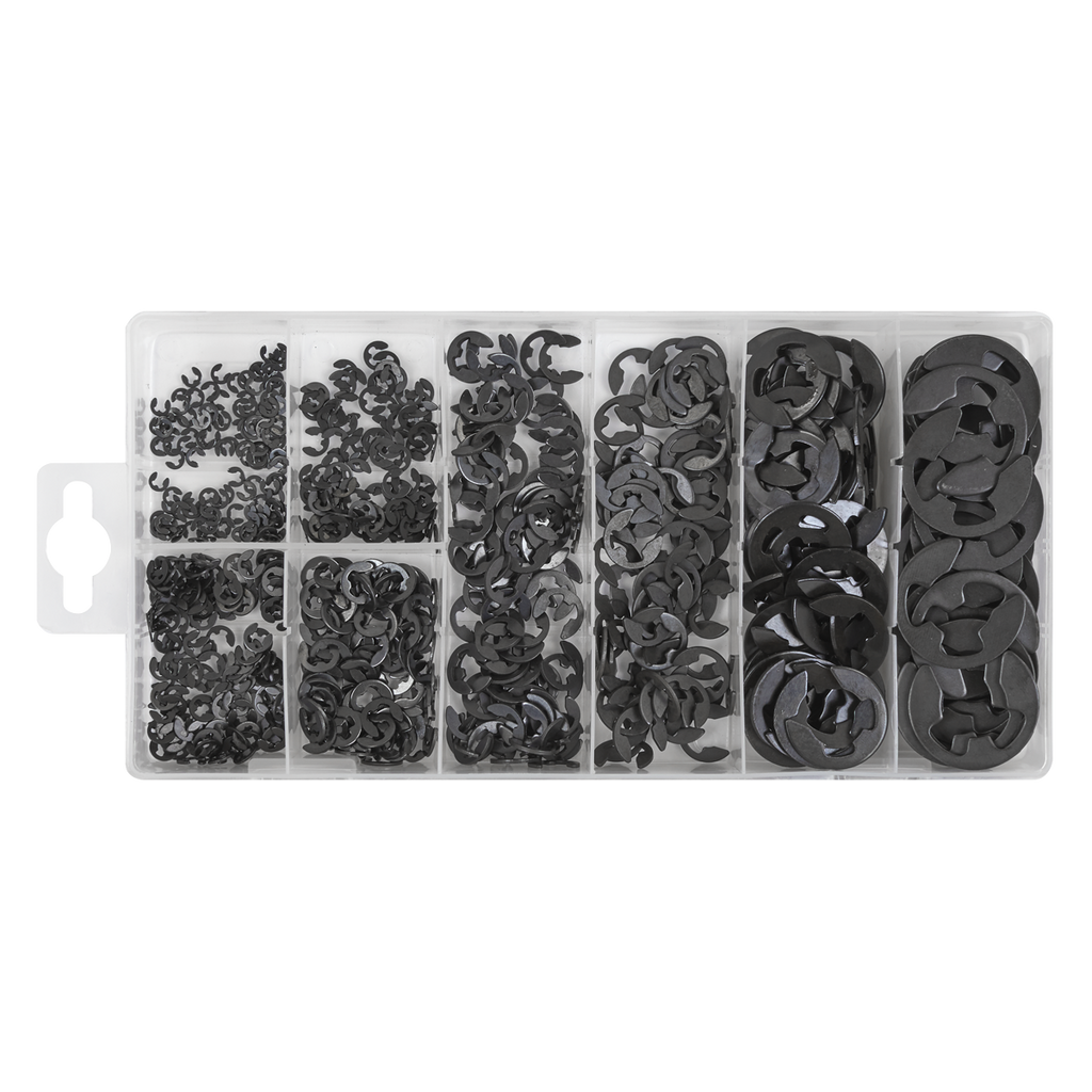 E-Clip Retainer Assortment 800pc AB012ER