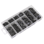 Imperial E-Clip Retainer Assortment 800pc AB013ER