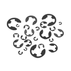Imperial E-Clip Retainer Assortment 800pc AB013ER