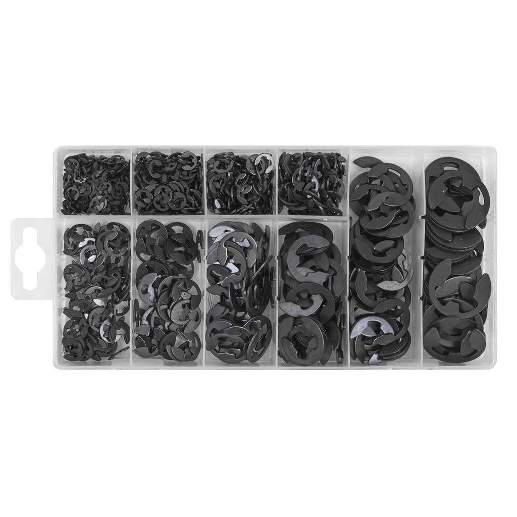 Imperial E-Clip Retainer Assortment 800pc AB013ER