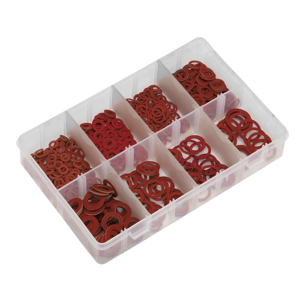 Fibre Washer Assortment 600pc AB014FW