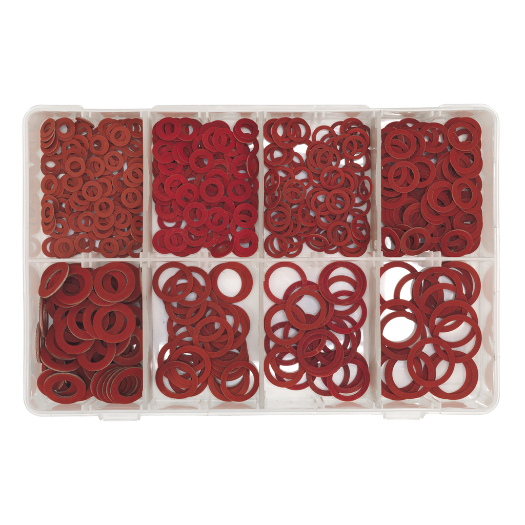 Fibre Washer Assortment 600pc AB014FW