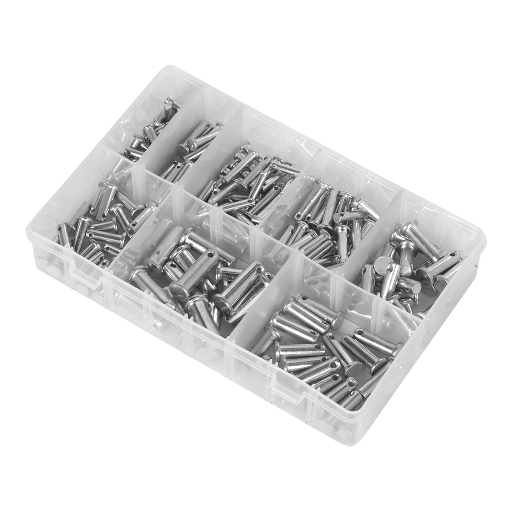 Imperial Clevis Pin Assortment 200pc AB019CP