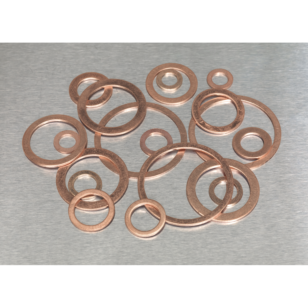 Copper Sealing Washer Assortment 250pc AB020CW