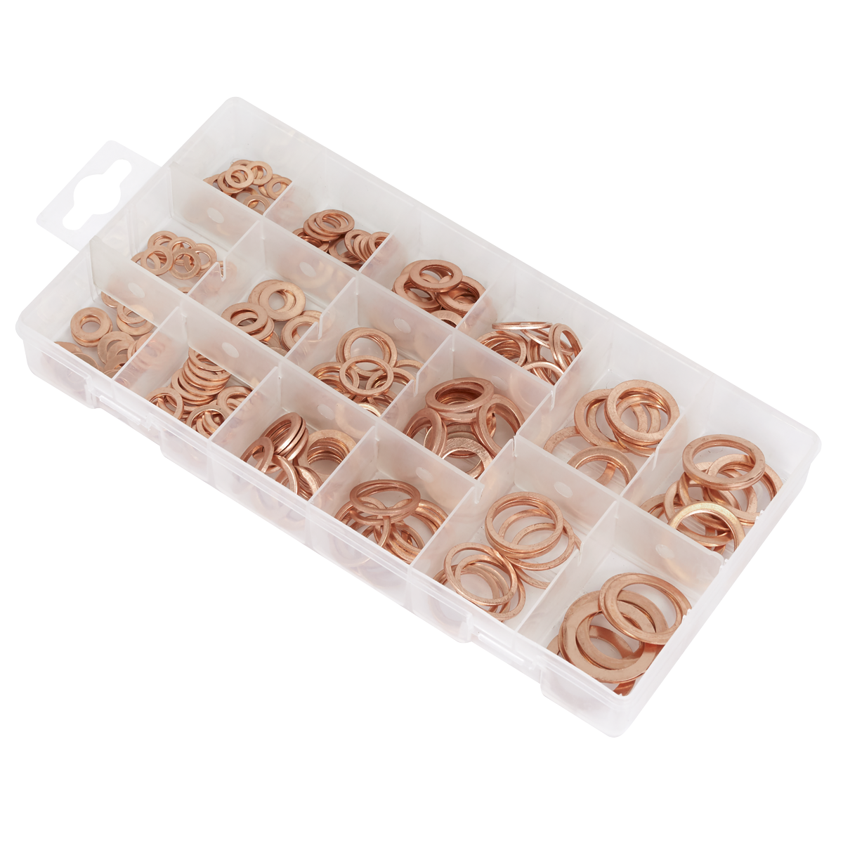 Copper Sealing Washer Assortment 250pc AB020CW