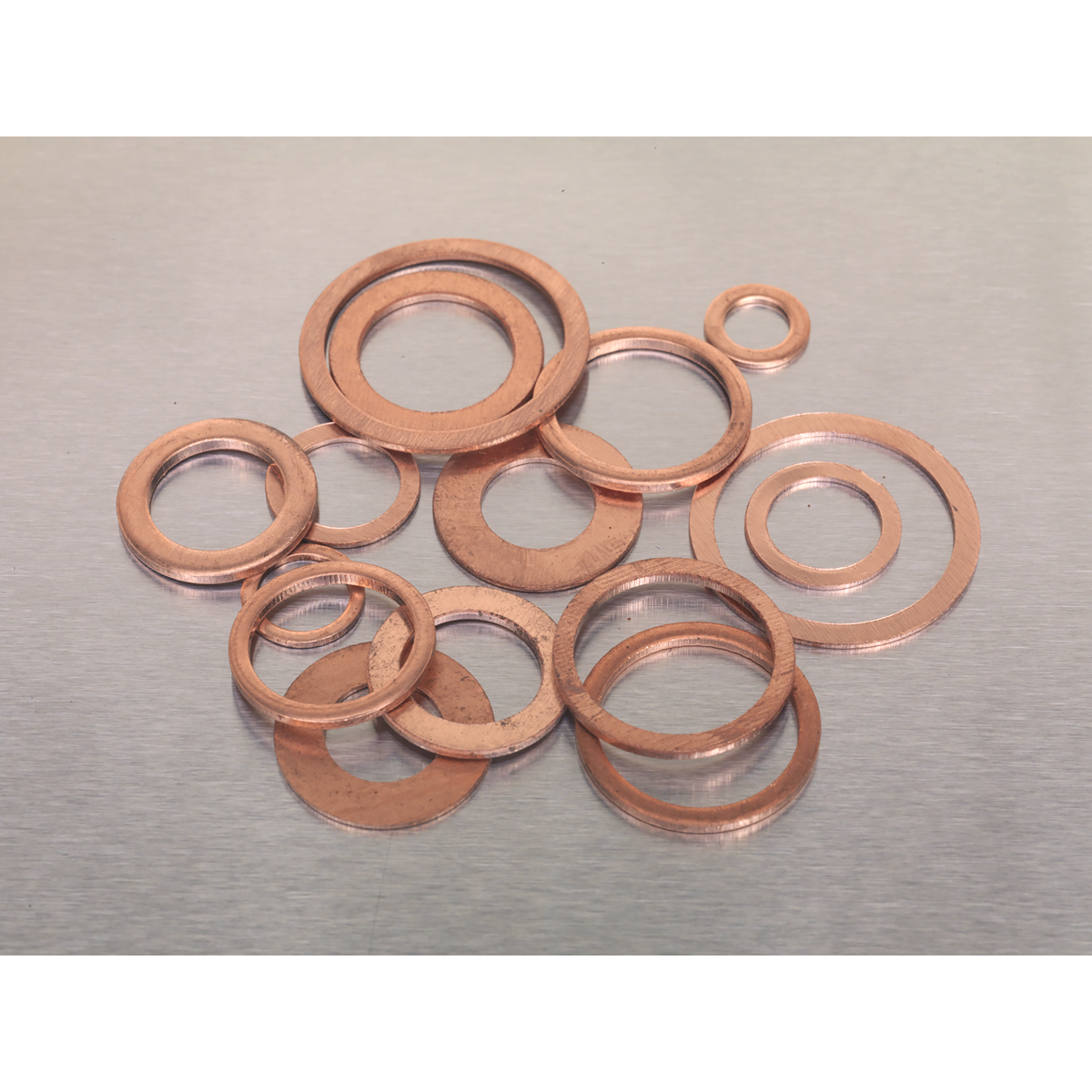 Diesel Injector Copper Washer Assortment 250pc AB027CW