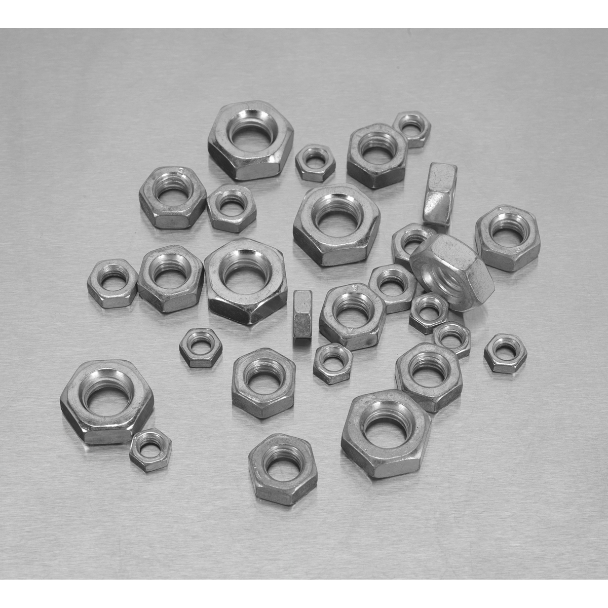 Steel Nut Assortment M5-M10 370pc AB028SN