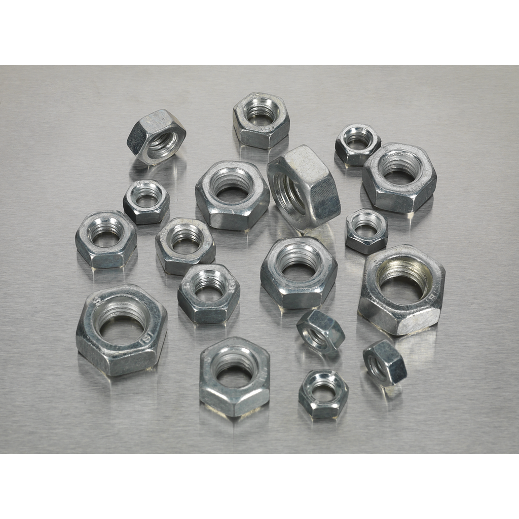 Steel Nut Assortment 1/4"-1/2"UNC 320pc AB030SN