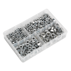 Steel Nut Assortment 1/4"-1/2"UNC 320pc AB030SN