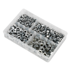 Steel Nut Assortment 1/4"-1/2"UNC 320pc AB030SN