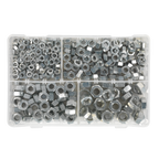 Steel Nut Assortment 1/4"-1/2"UNC 320pc AB030SN
