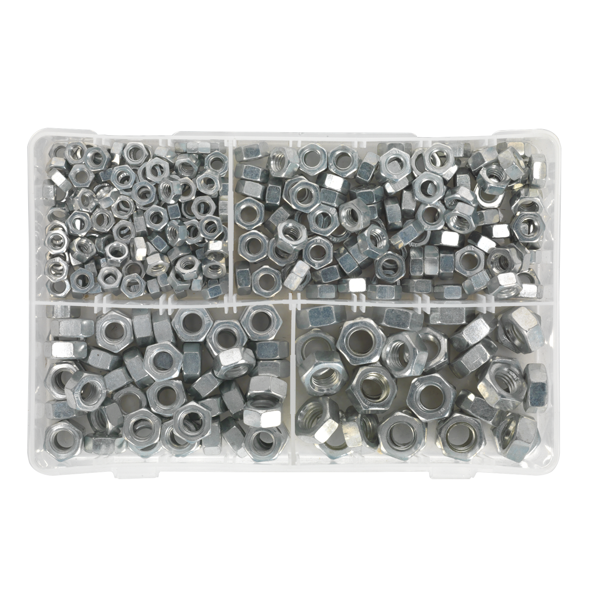 Steel Nut Assortment 1/4"-1/2"UNC 320pc AB030SN