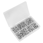 Serrated Flange Nut Assortment M5-M12 390pc AB031FN