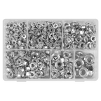 Serrated Flange Nut Assortment M5-M12 390pc AB031FN