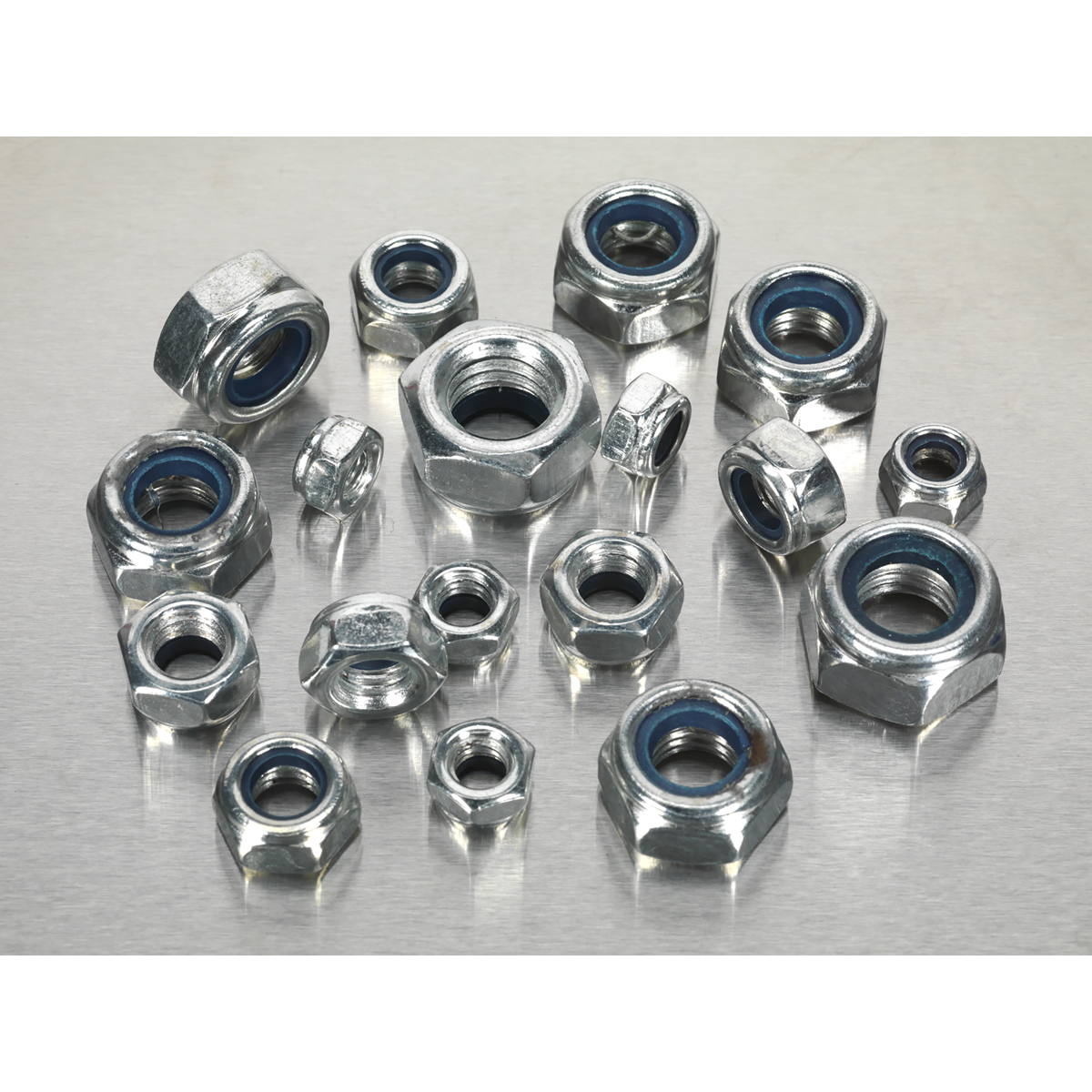 Nylon Locknut Assortment M6-M12 300pc AB032LN