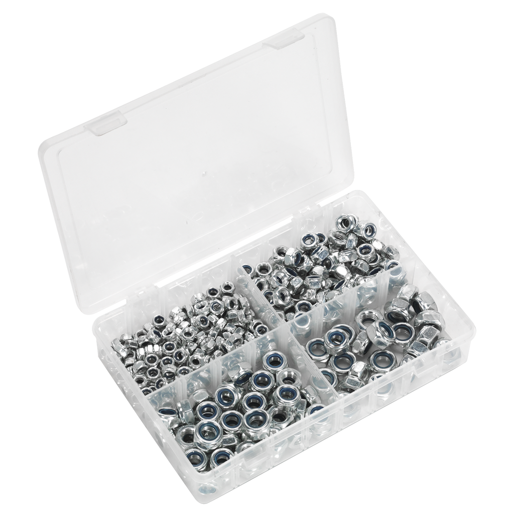 Nylon Locknut Assortment M6-M12 300pc AB032LN