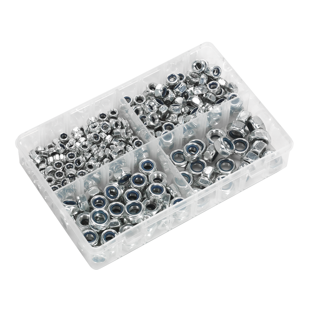 Nylon Locknut Assortment M6-M12 300pc AB032LN