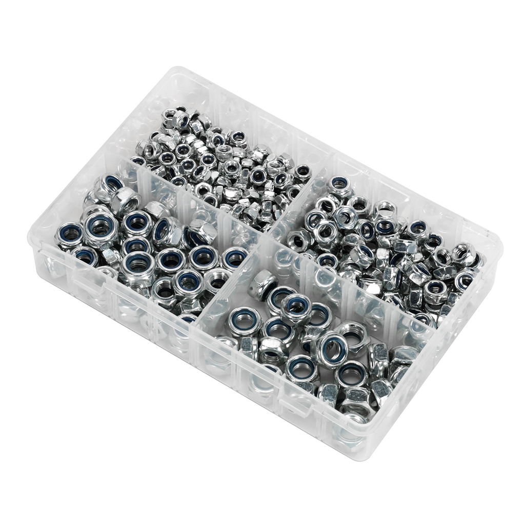 Nylon Locknut Assortment M6-M12 300pc AB032LN