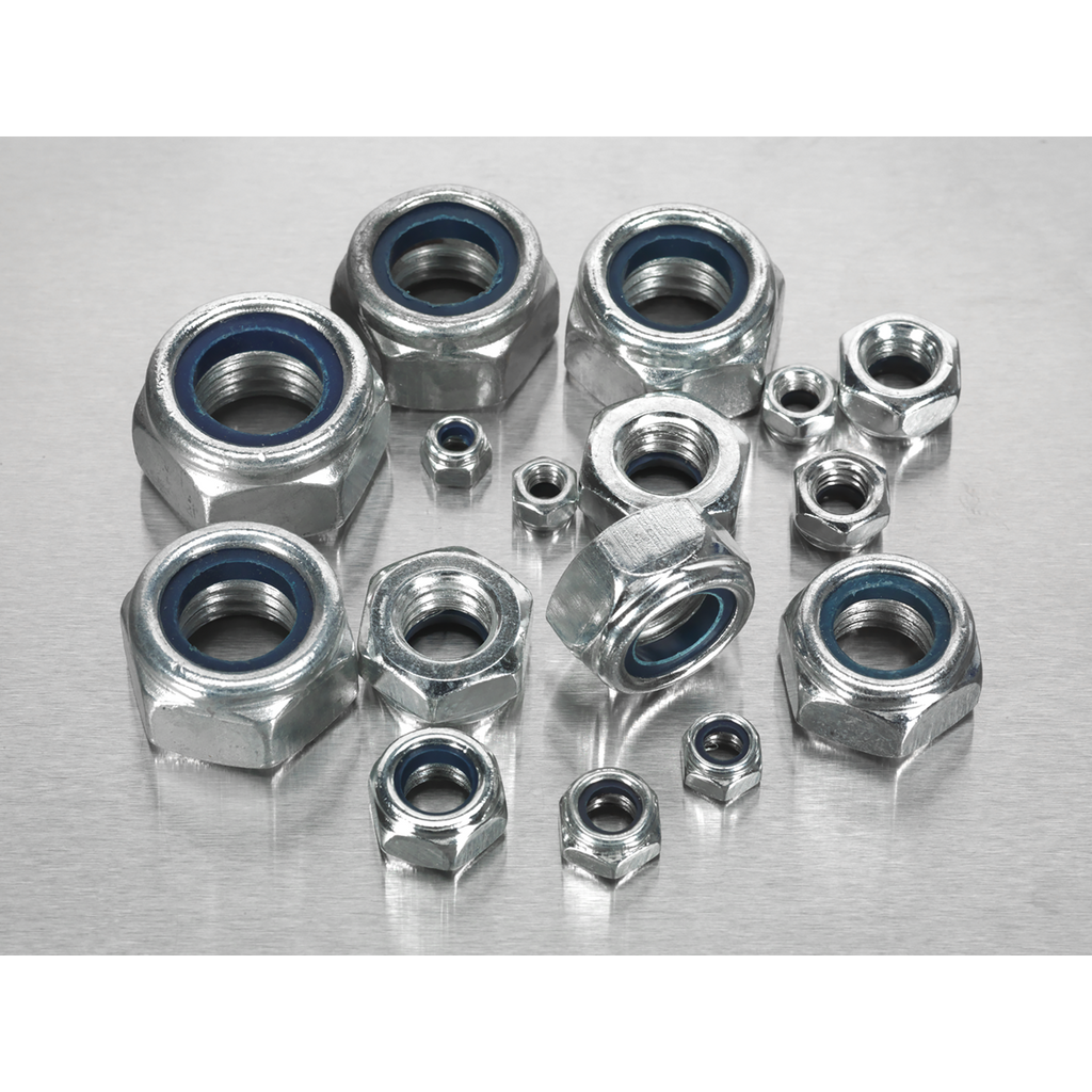 Nylon Locknut Assortment M4-M16 255pc AB033LN