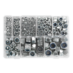 Nylon Locknut Assortment M4-M16 255pc AB033LN