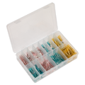 Adhesive Lined Heat Shrink Terminal Assortment 142pc - Blue, Red & Yellow AB037HT