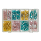 Adhesive Lined Heat Shrink Terminal Assortment 142pc - Blue, Red & Yellow AB037HT