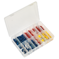 Crimp Terminal Assortment 200pc - Blue, Red & Yellow AB038MT