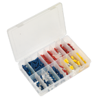 Crimp Terminal Assortment 200pc - Blue, Red & Yellow AB038MT