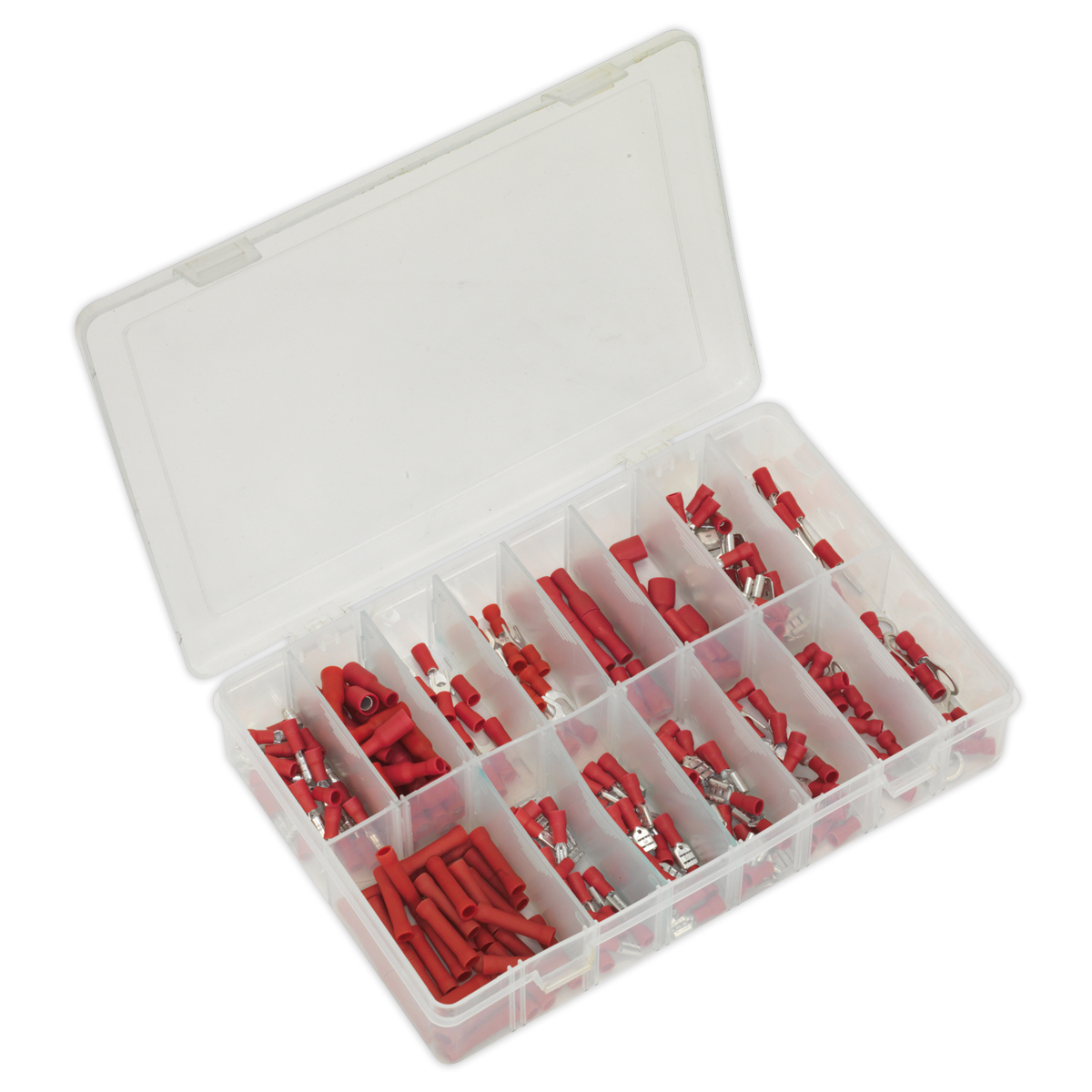 Crimp Terminal Assortment 260pc - Red AB039RT