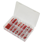 Crimp Terminal Assortment 260pc - Red AB039RT