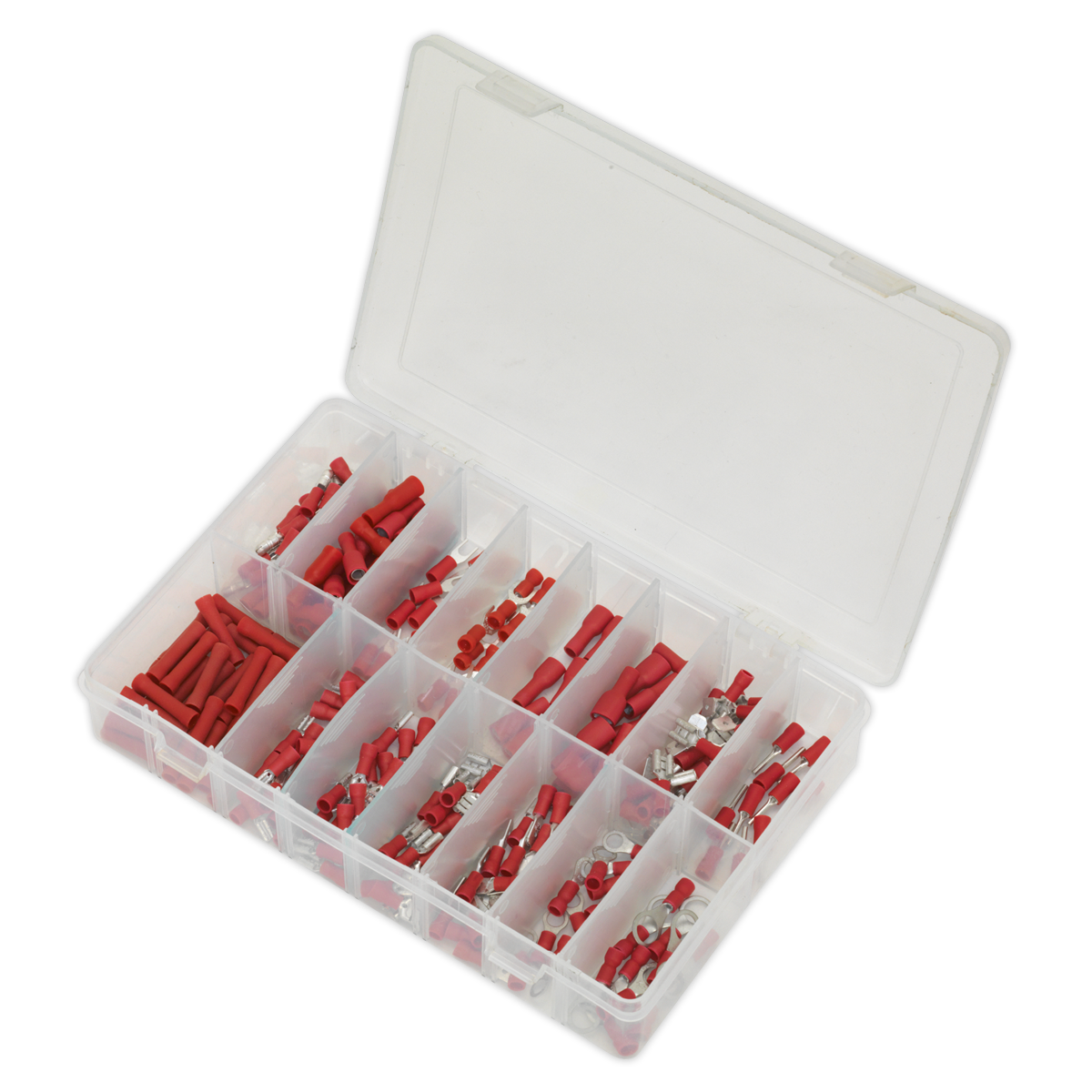 Crimp Terminal Assortment 260pc - Red AB039RT