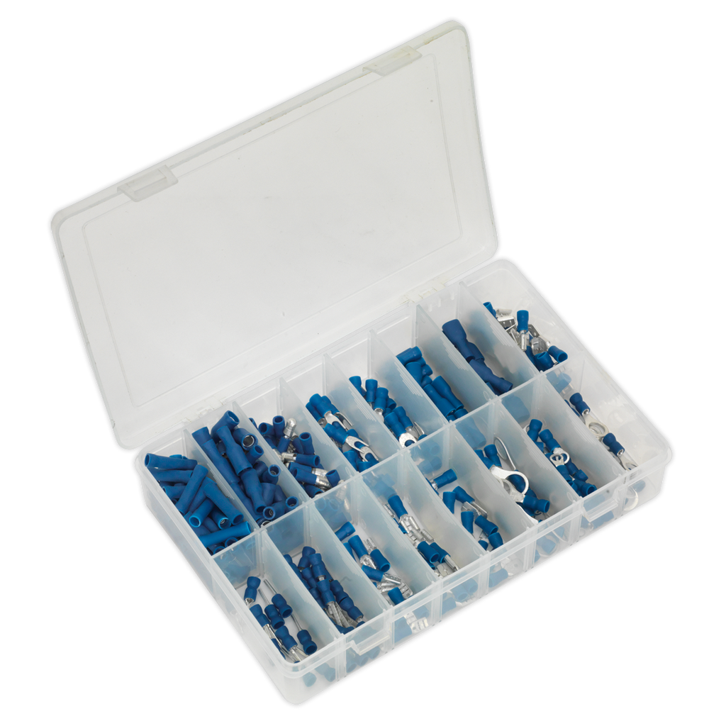 Crimp Terminal Assortment 280pc - Blue AB040BT