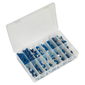 Crimp Terminal Assortment 280pc - Blue AB040BT