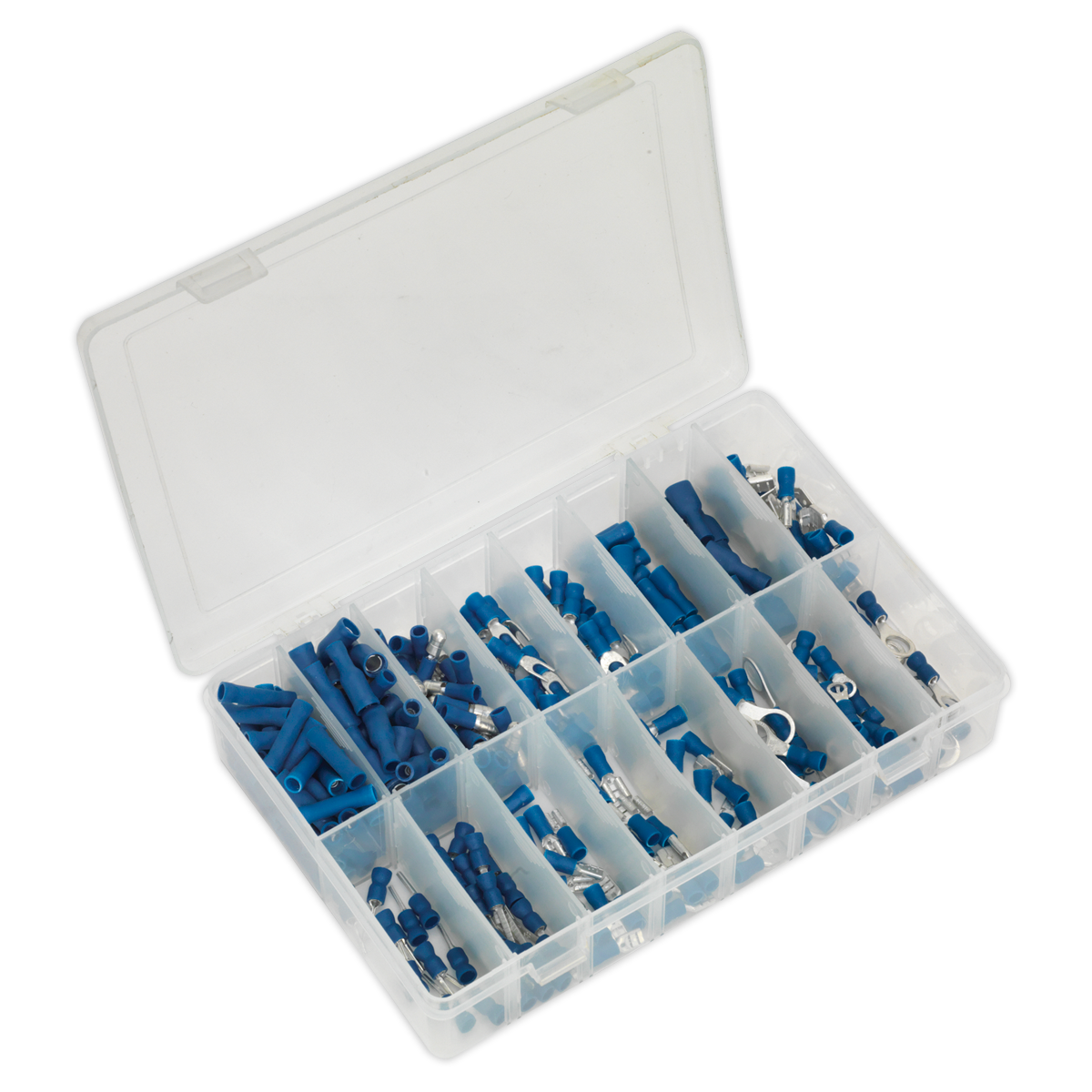 Crimp Terminal Assortment 280pc - Blue AB040BT