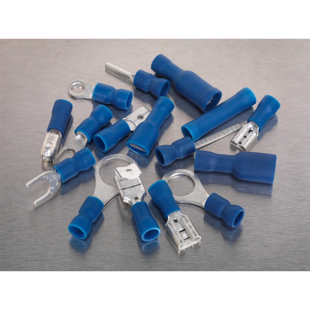 Crimp Terminal Assortment 280pc - Blue AB040BT