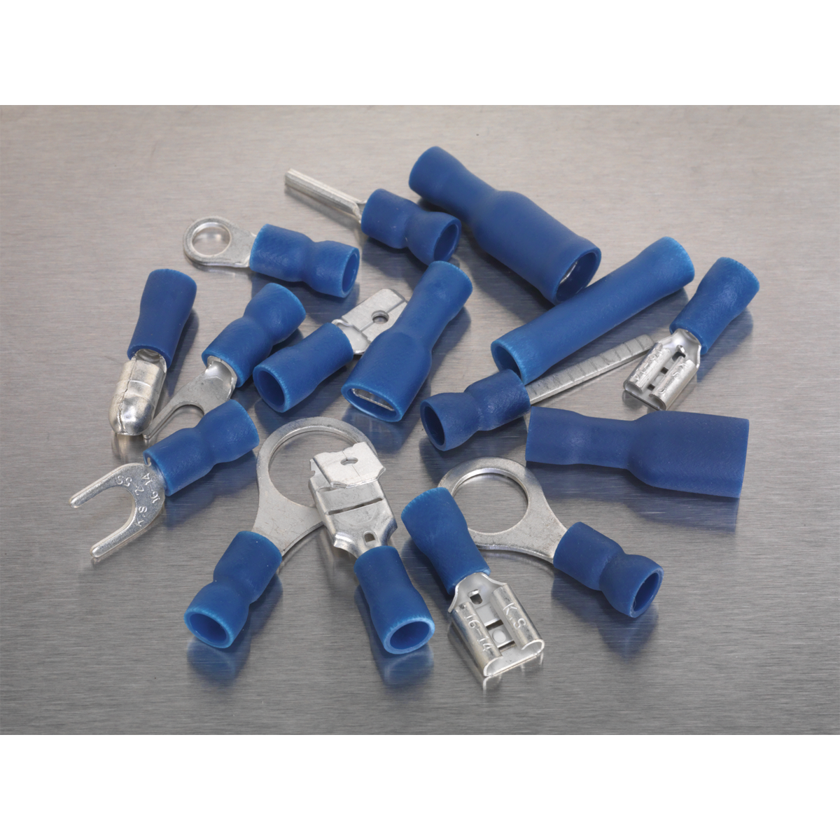Crimp Terminal Assortment 280pc - Blue AB040BT