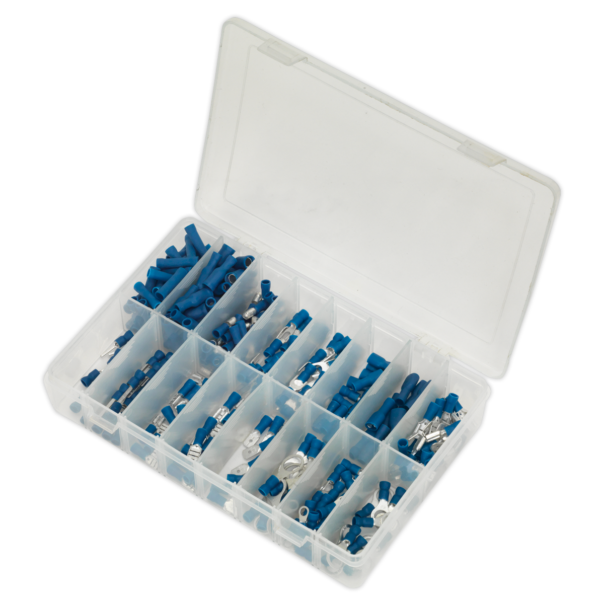 Crimp Terminal Assortment 280pc - Blue AB040BT