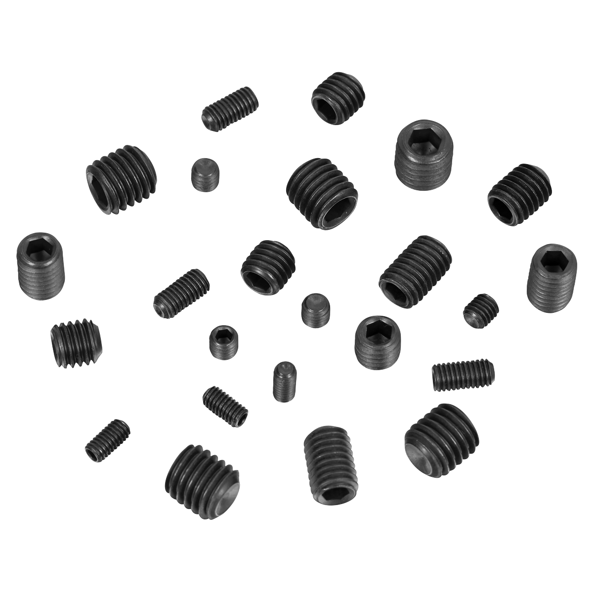 Grub Screw Assortment M4-M10 250pc - DIN 916 AB045GS