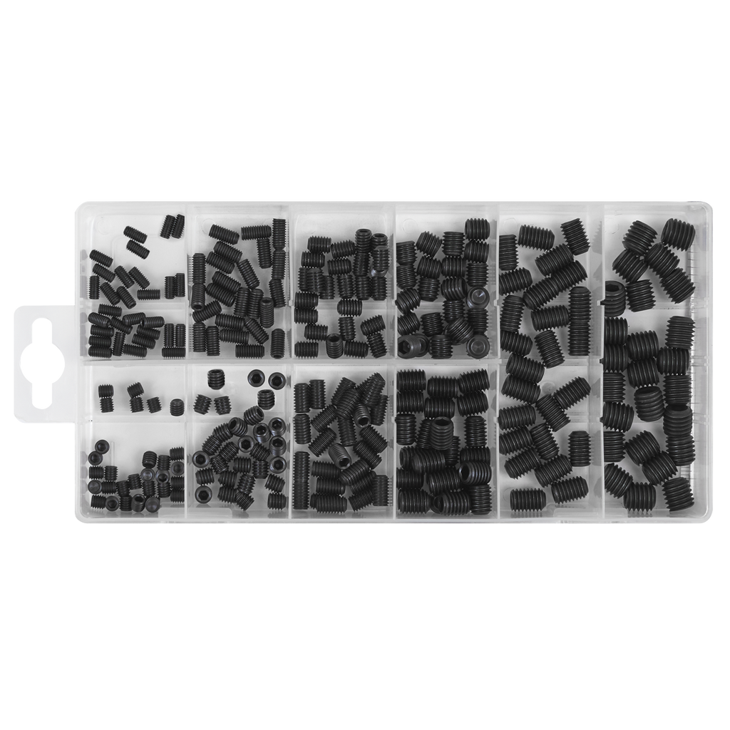 Grub Screw Assortment M4-M10 250pc - DIN 916 AB045GS