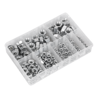 255pc Steel Nut Assortment DIN 934 - M4-M16 AB046SN