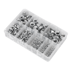 255pc Steel Nut Assortment DIN 934 - M4-M16 AB046SN
